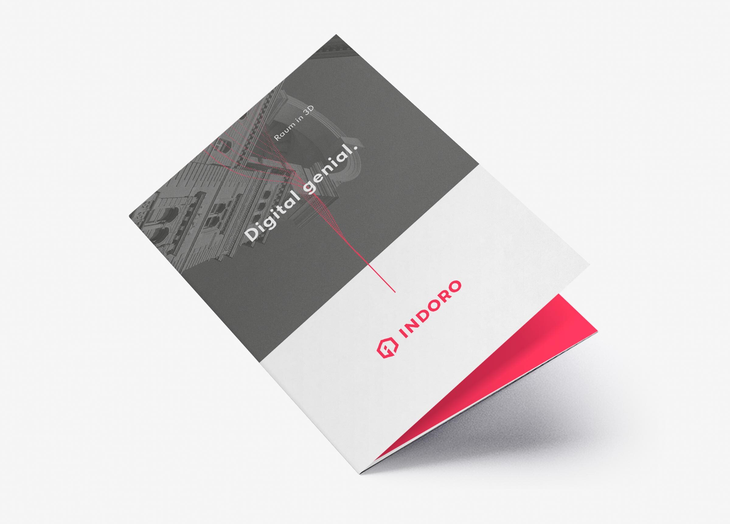 Indoro Leporello Cover MHG Bern / Grafikdesign