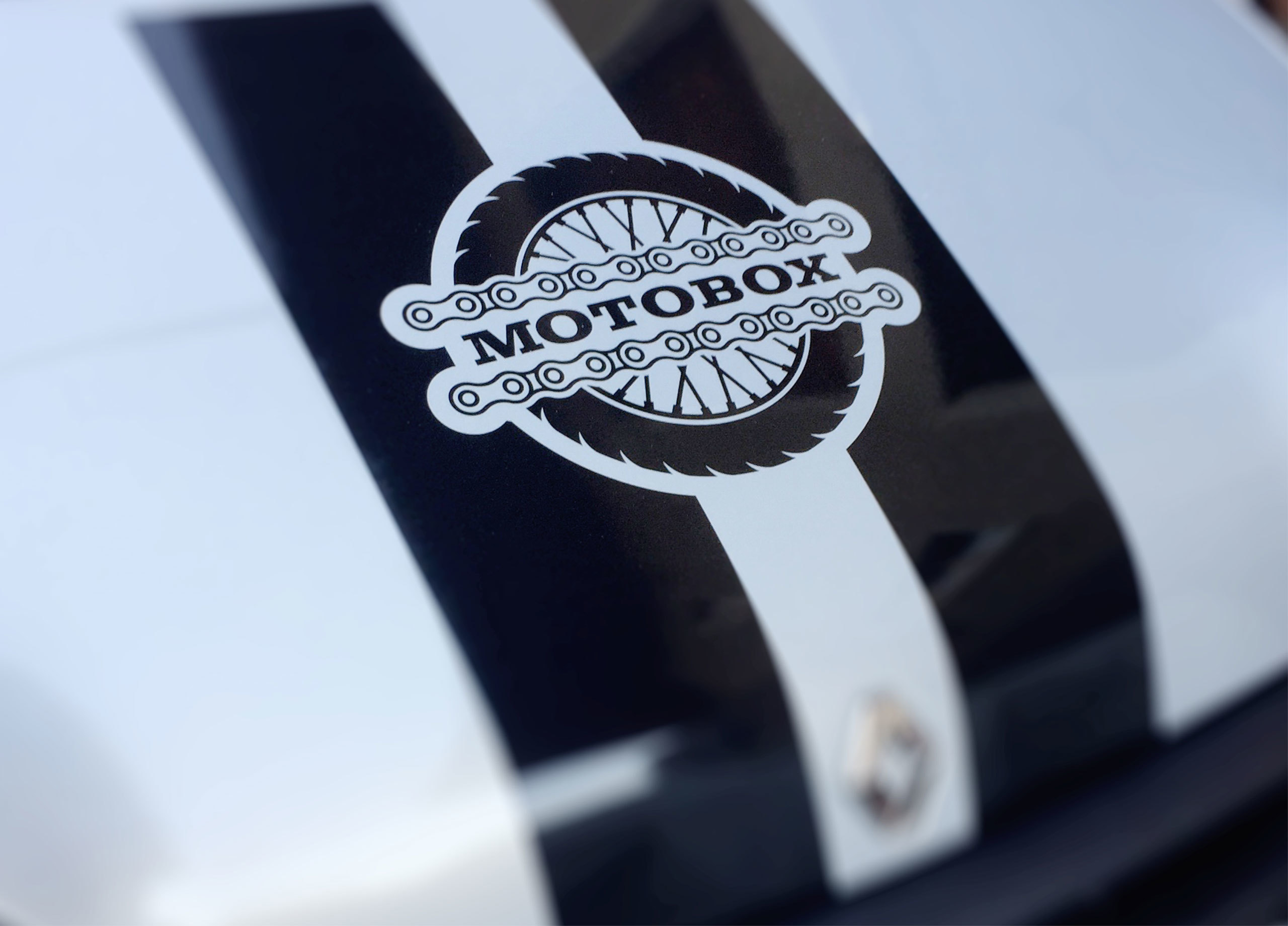 Motobox Autobeschriftung MHG Bern / Grafikdesign