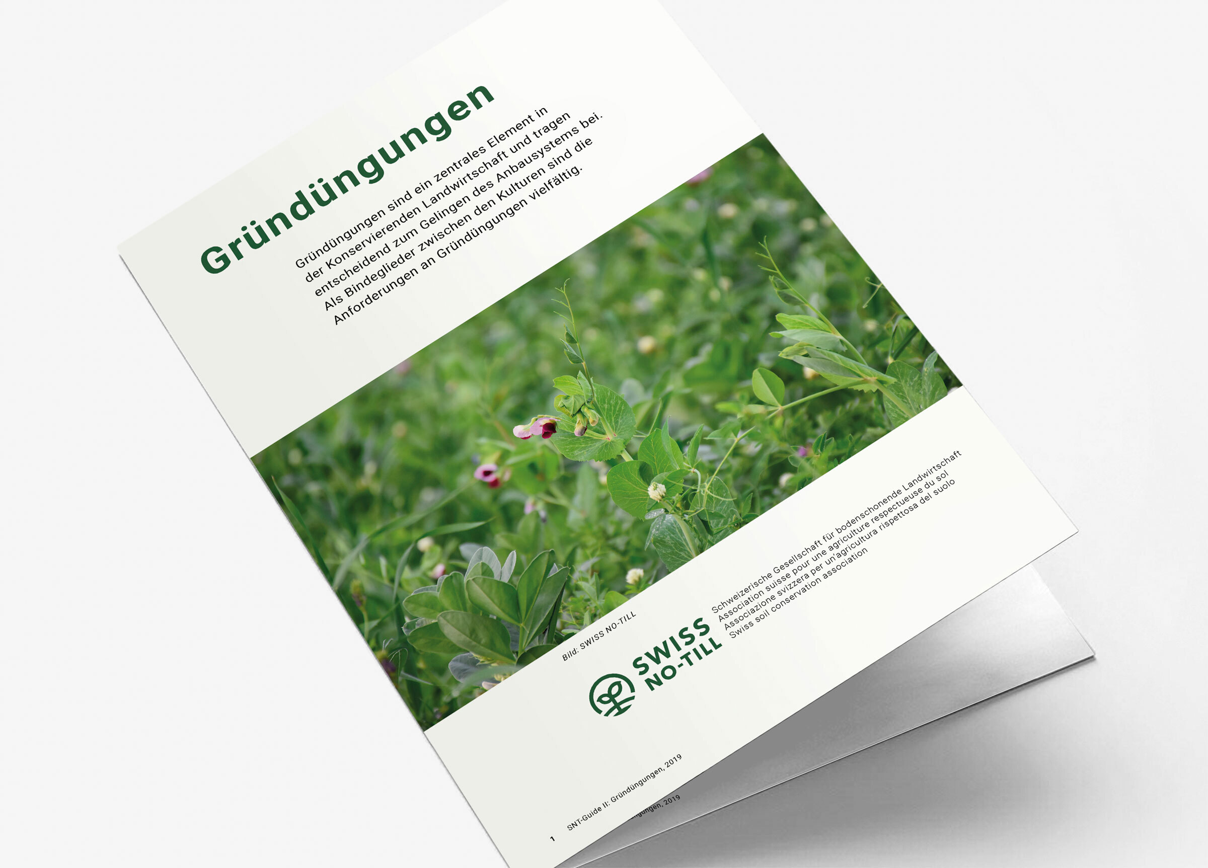 Swiss No Till Leporello 03 MHG Bern / Grafikdesign