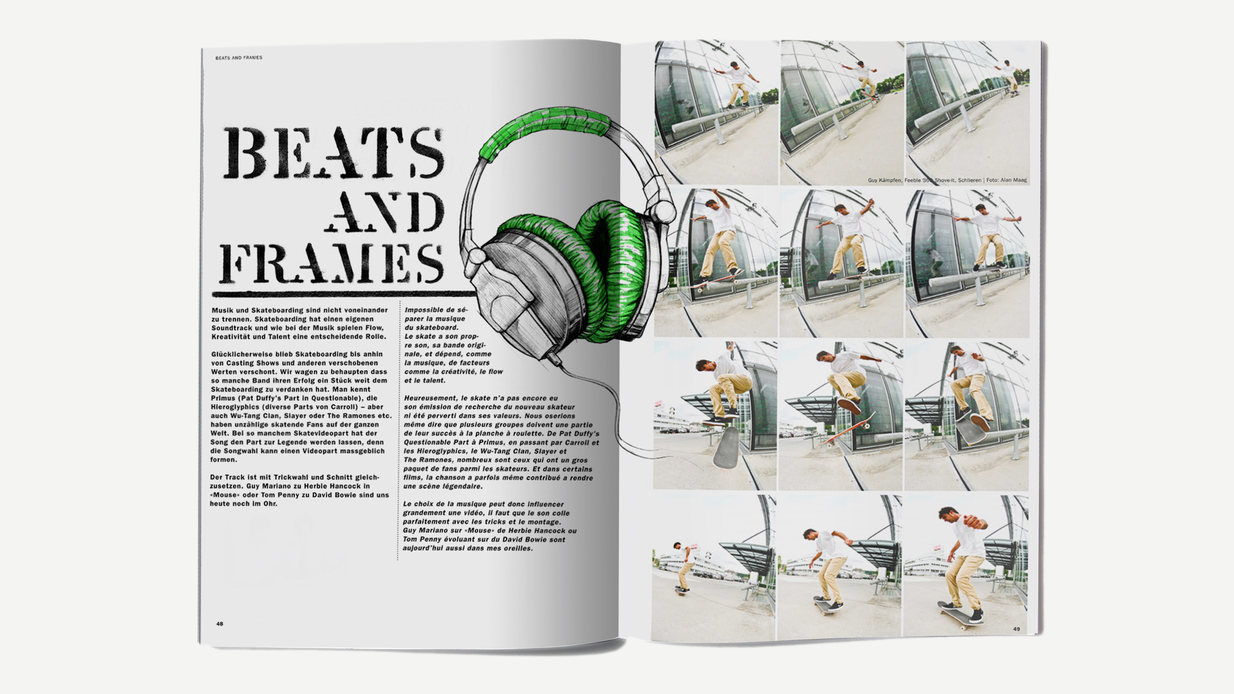 White Out Editorial 010 MHG Bern / Grafikdesign