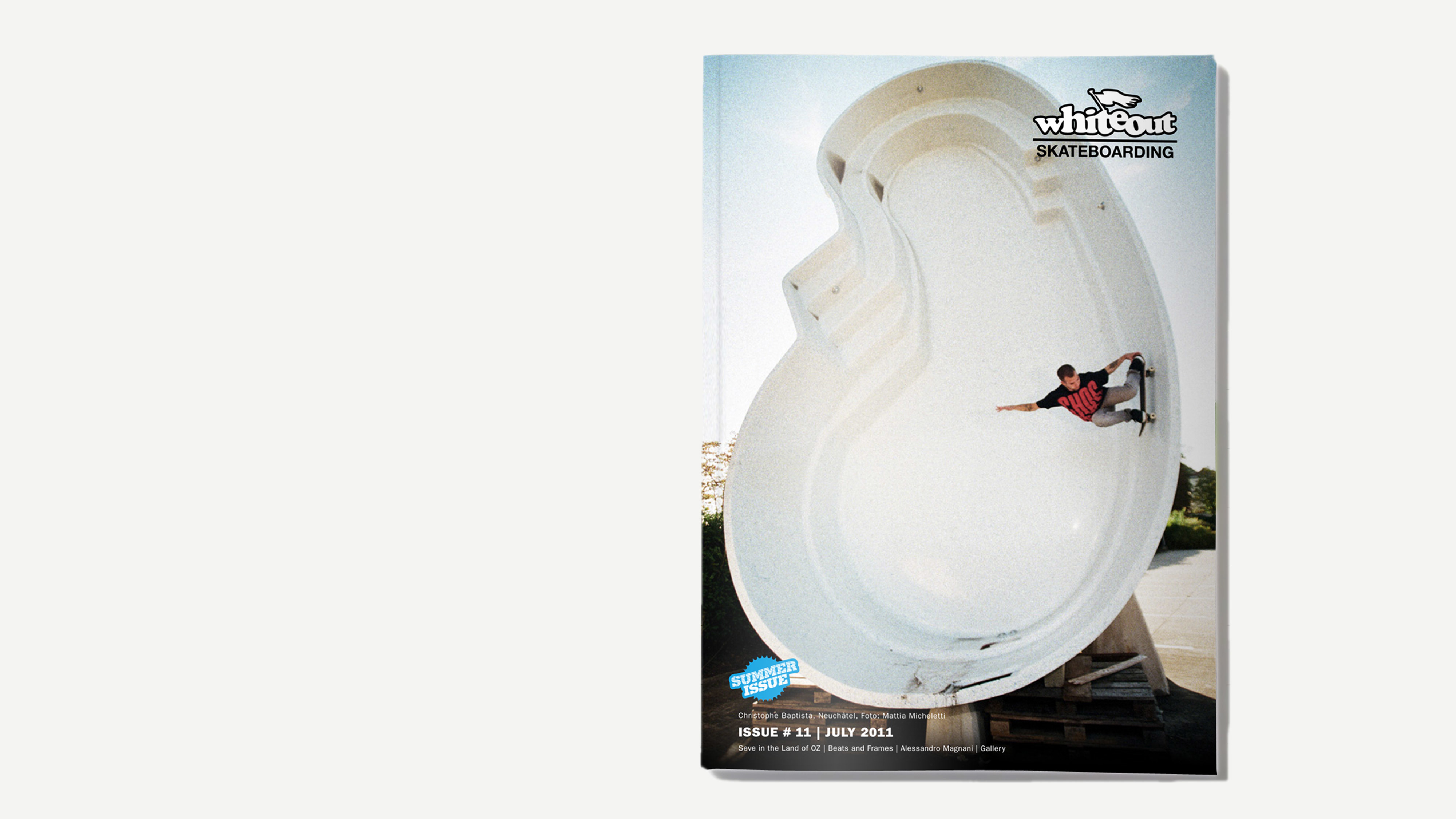 White Out Editorial 09 MHG Bern / Grafikdesign