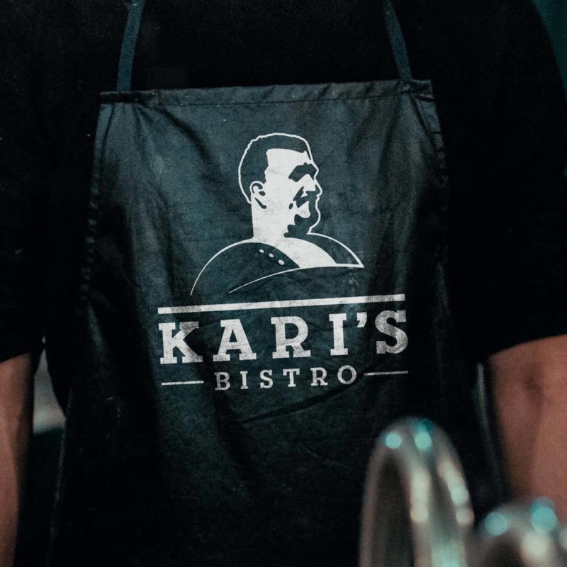 Karis Bistro Logodesign MHG Bern / Grafikdesign