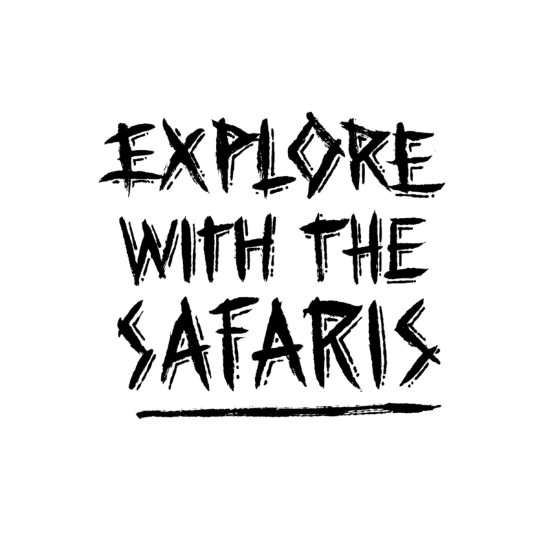 Safari Clothing Explore Script 01 MHG Bern / Grafikdesign