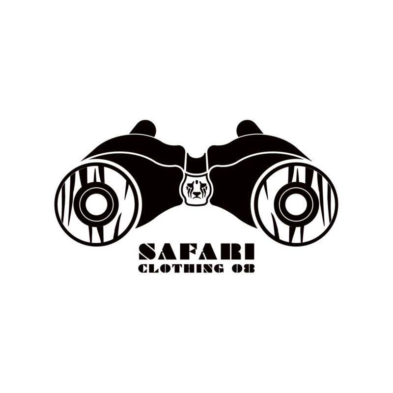 Safari Clothing Feldstecher Wheels MHG Bern / Grafikdesign