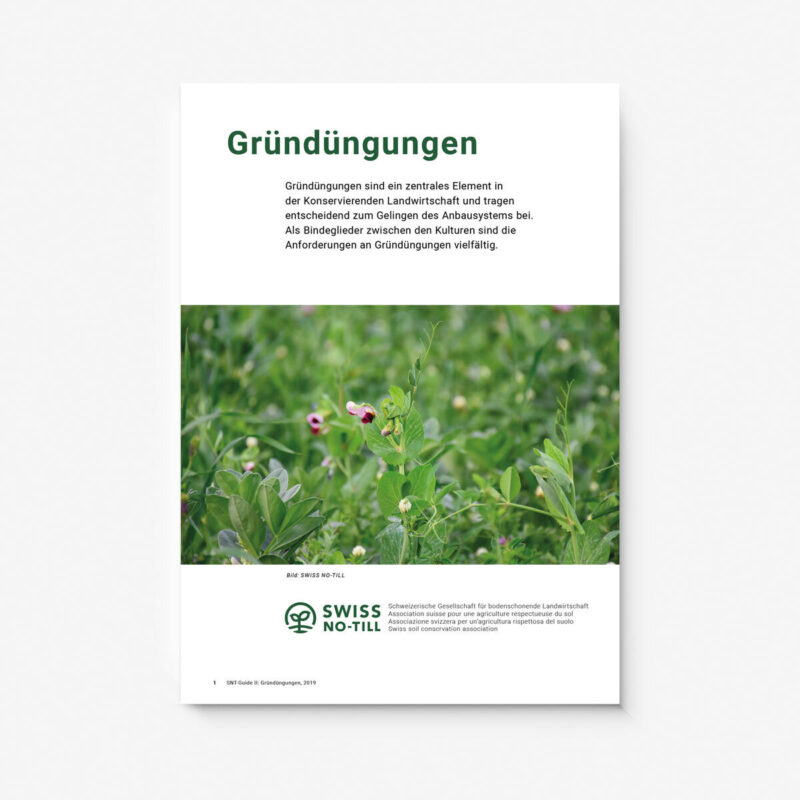 Swiss No Till Leporello 02 MHG Bern / Grafikdesign