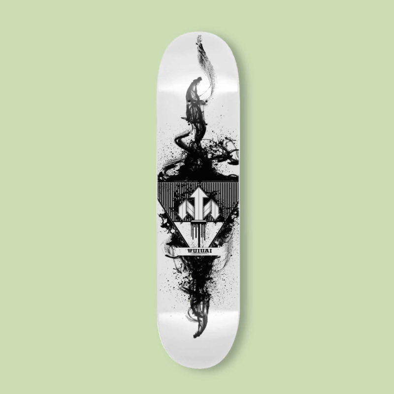 Wuiuai Deck White MHG Bern / Grafikdesign
