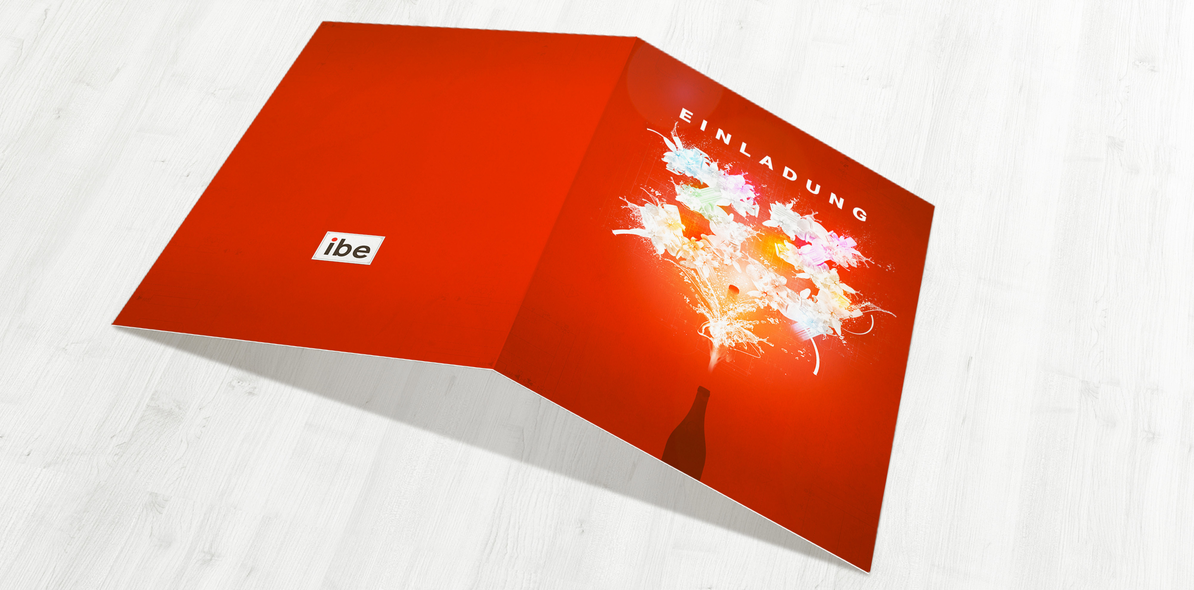 Ibe Einladung 05 MHG Bern / Grafikdesign